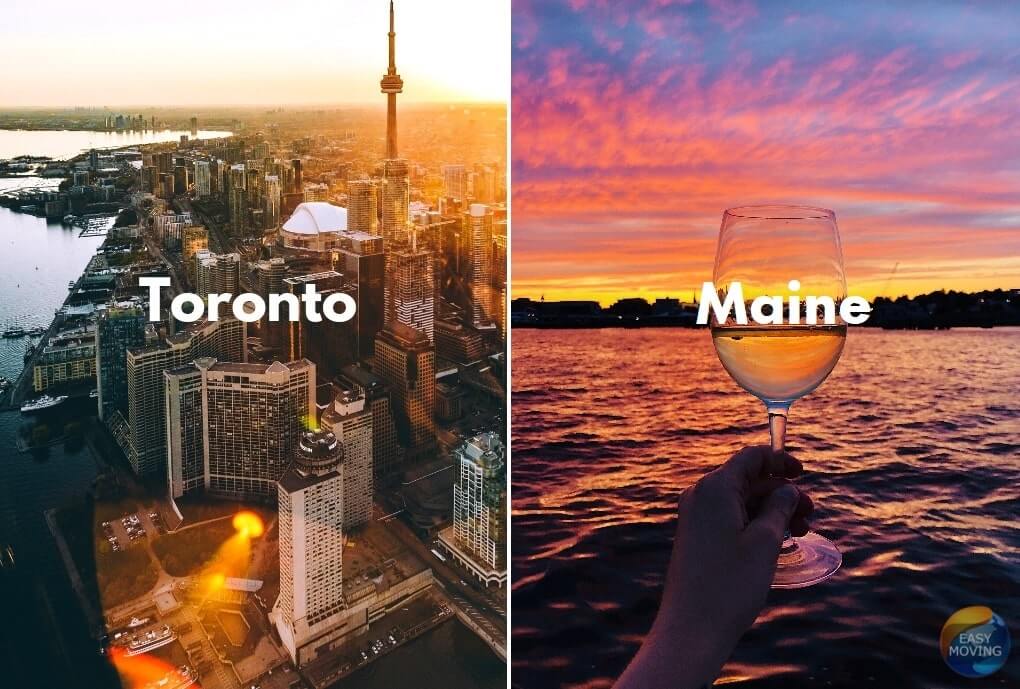 Toronto to Maine movers
